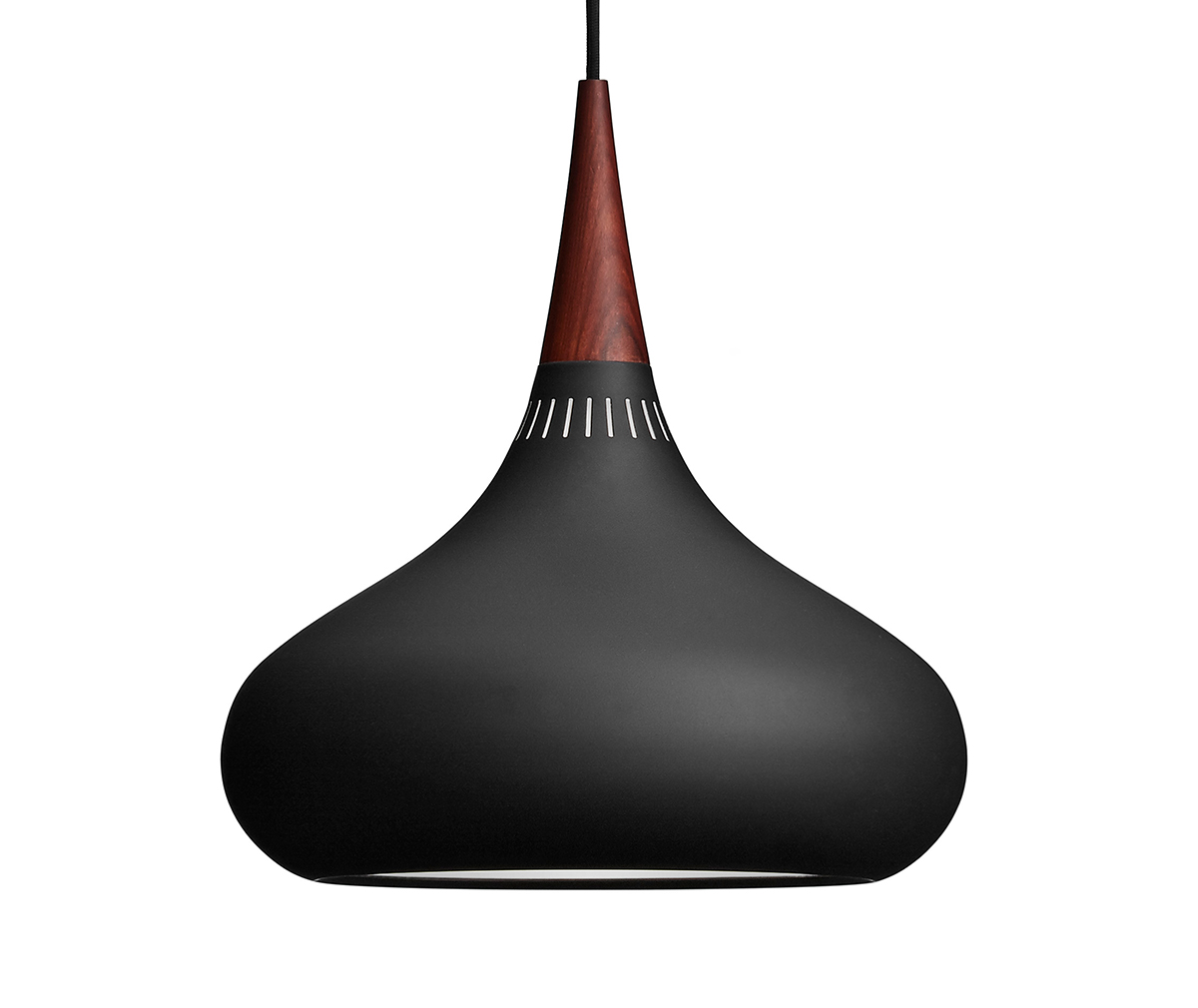Fritz Hansen Orient P2 Pendant, Black | Vepsäläinen
