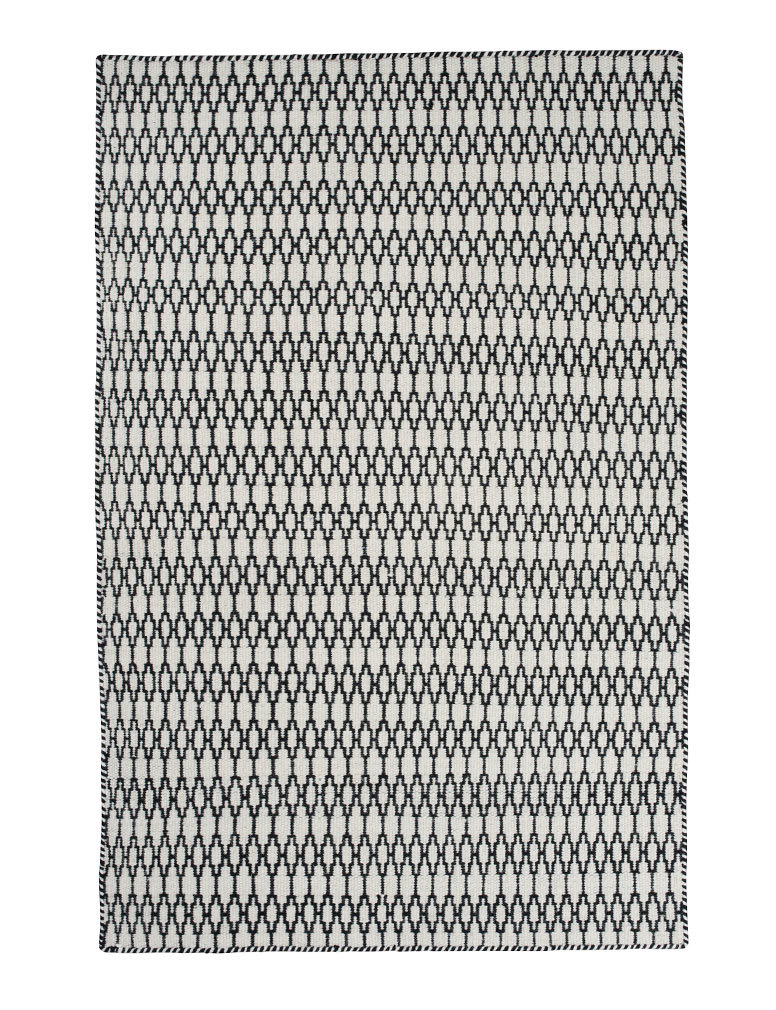 Linie Design Elliot Rug White/Black, 200 x 300 cm
