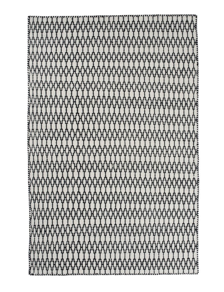 Linie Design Elliot Rug White/Black, 200 x 300 cm