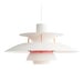 PH 5 Pendant Light, Modern White