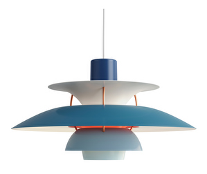 PH 5 Pendant Light, Blue/Orange