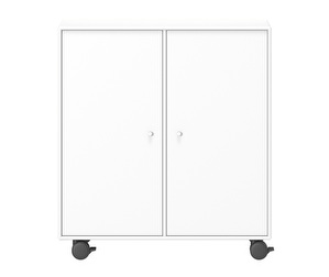 Cover Cabinet, New White, with Castors