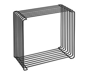 Panton Wire Cube, musta, L 18,8 cm