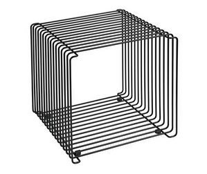 Panton Wire Cube, musta, L 34,8 cm