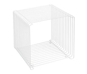 Panton Wire Cube, valkoinen, L 34,8 cm