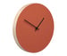 Kiekko Wall Clock, Brick/Birch, ⌀ 27 cm