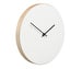 Kiekko Wall Clock, White/Birch, ⌀ 27 cm