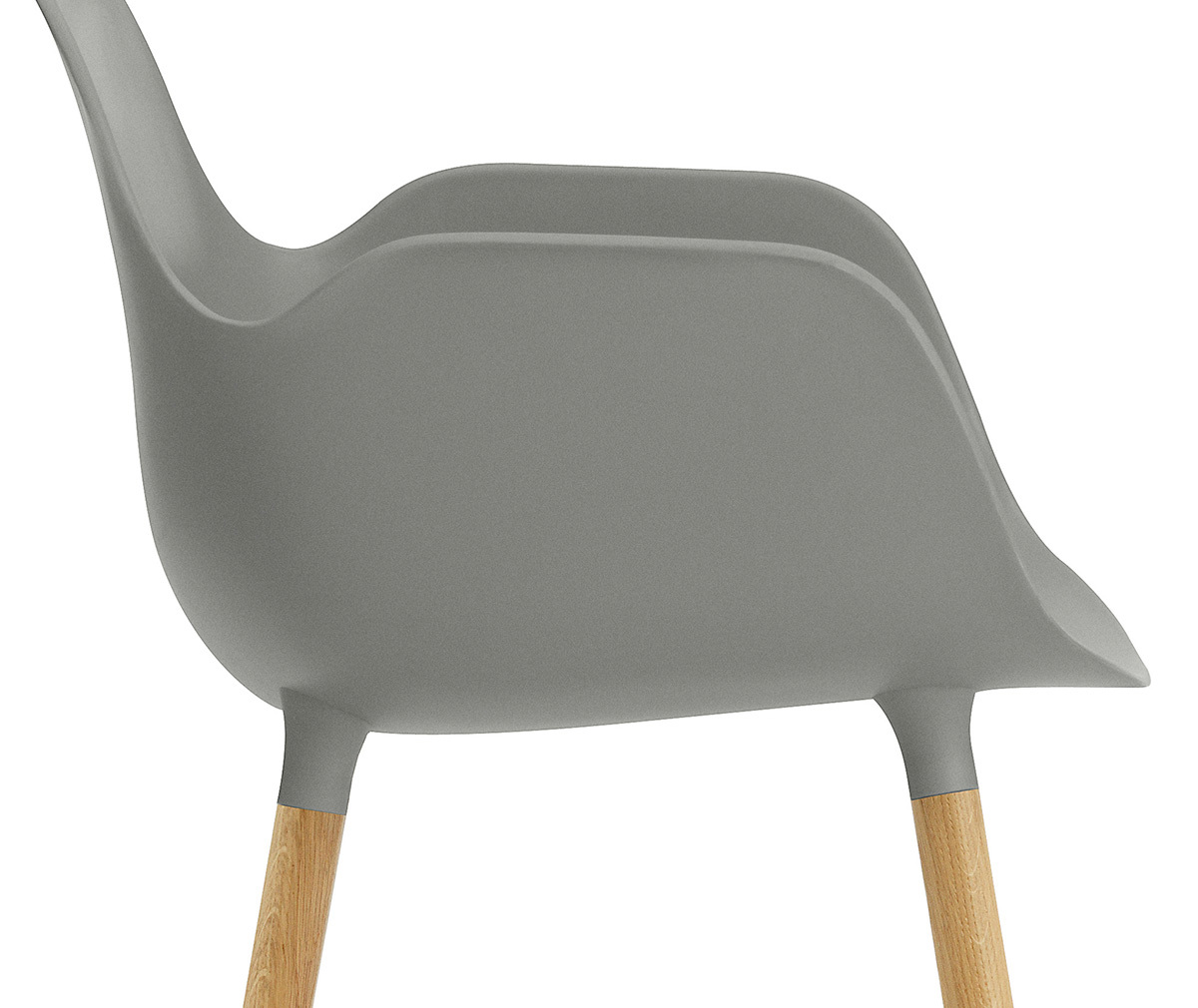 Form Chair with Armrests