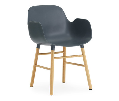 Form Chair with Armrests