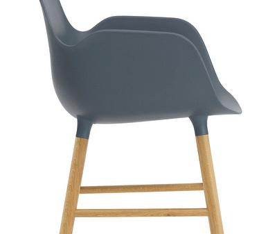 Form Chair with Armrests