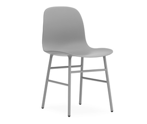 Form Chair, Grey/Steel