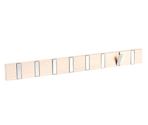 Confetti Clothes Hanger, White Lacquered, W 70 cm