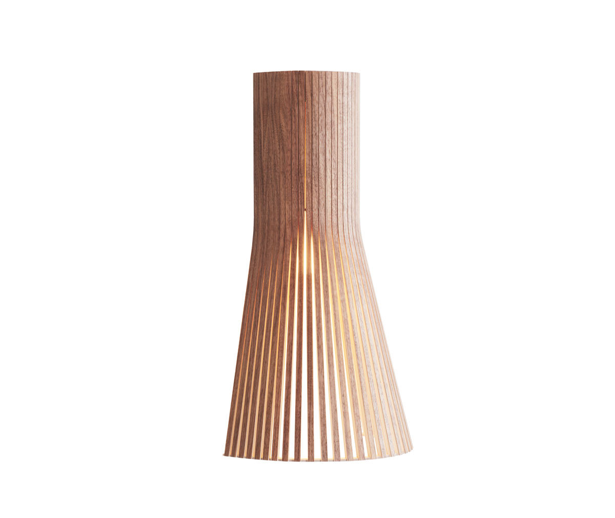Secto Design Secto 4231 -seinävalaisin pähkinä