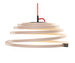 Aspiro 8000 Pendant Lamp, Red Cable