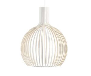 Octo 4240 Pendant Lamp, White