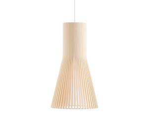 Secto 4201 Pendant Lamp, Birch, ø 25 cm