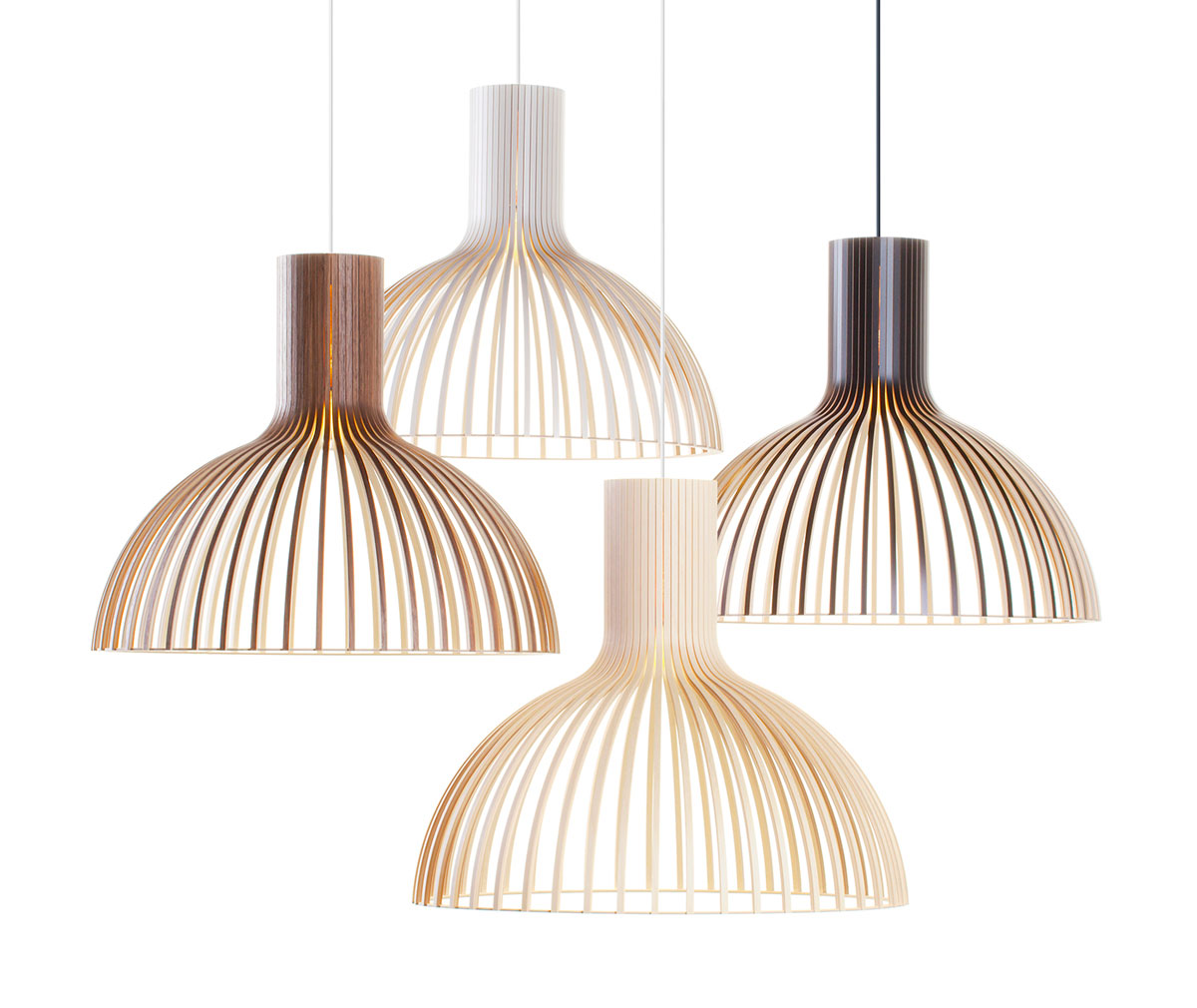 Secto Design Victo 4250 Pendant Lamp, White | Vepsäläinen