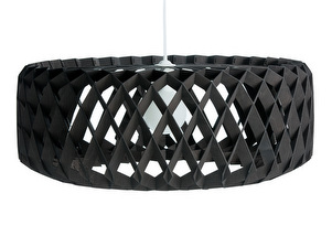 Pilke Pendant Light, Black, ø 80 cm