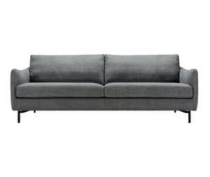 Luna-sohva, Caleido Stampato -kangas 10 harmaa, L 218 cm
