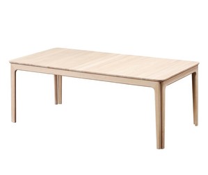 Extendable Dining Table #27, White-Oiled Oak, 101 x 205/358 cm, .