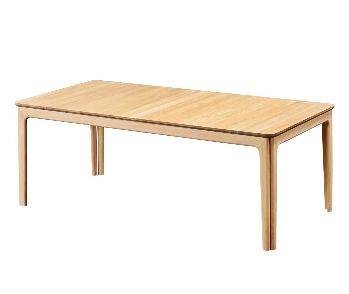 Skovby Extendable Dining Table #27 Oiled Oak, 101 x 205/358 cm, .