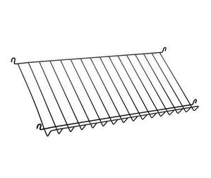 String System -ritilälehtihylly, musta, L 78 cm String System -ritilälehtihylly, musta, L 78 cm