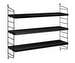 String Pocket Shelf, Black Ash