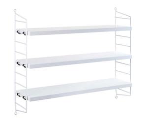 String Pocket Shelf, White