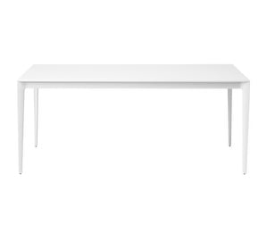 Torino-ruokapöytä, valkoinen, 80 x 180 cm
