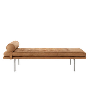 Ritzy-daybed, Nubuck-nahka ruskea, L 196 cm
