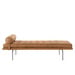 Ritzy-daybed, Nubuck-nahka ruskea, L 196 cm
