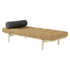 Next-daybed, fudge brown  / mänty