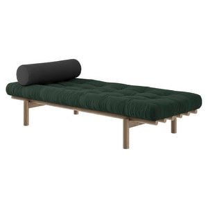 Next-daybed, seaweed/ruskea
