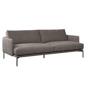 Baron-nahkasohva, Adea Nubuck -nahka 98 ruskea, L 210 cm Baron-nahkasohva, Adea Nubuck -nahka 98 ruskea, L 210 cm