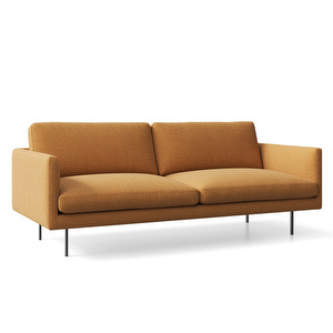 Basel-sohva, Verso-kangas 006 keltainen, L 200 cm