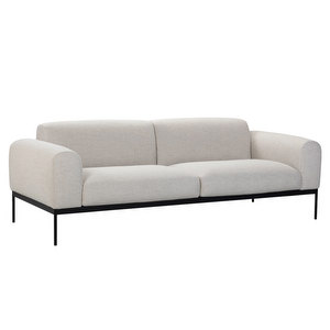 Bon-sohva, Bohemian-kangas 000 beige, L 230 cm