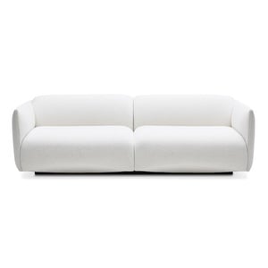 Origami Sofa, Fabric Orsetto 11 White, W 220 cm