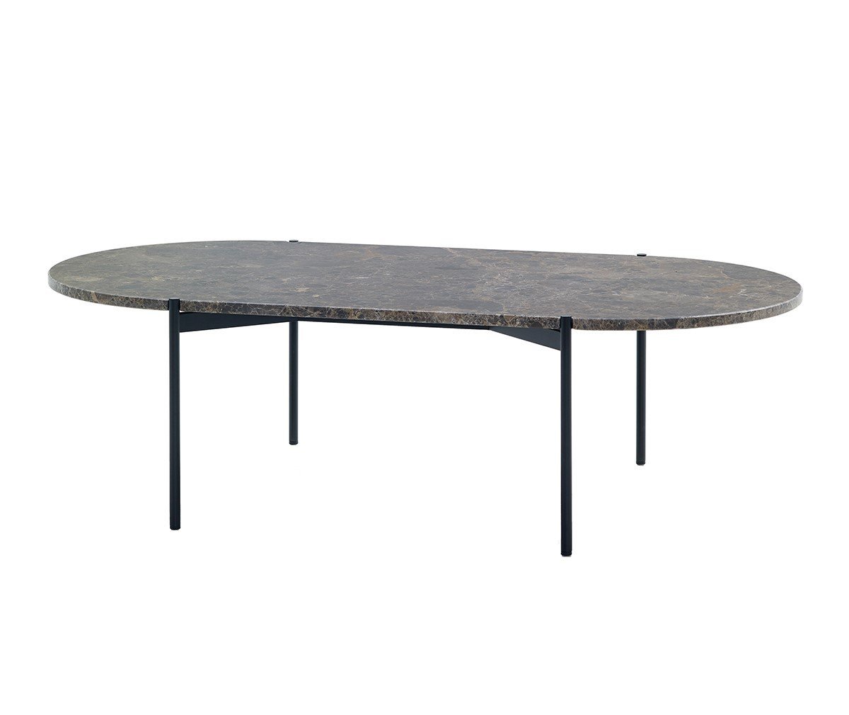 Adea Plateau-sohvapöytä ruskea marmori, 120 x 60 cm Adea Plateau-sohvapöytä ruskea marmori, 120 x 60 cm