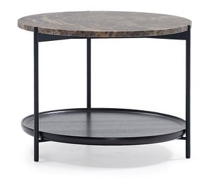 Plateau Coffee Table, Brown, ø 60 cm
