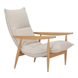 Tao Armchair, Fabric Orsetto 12 Beige