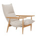 Tao-nojatuoli, Orsetto-kangas 0012 beige