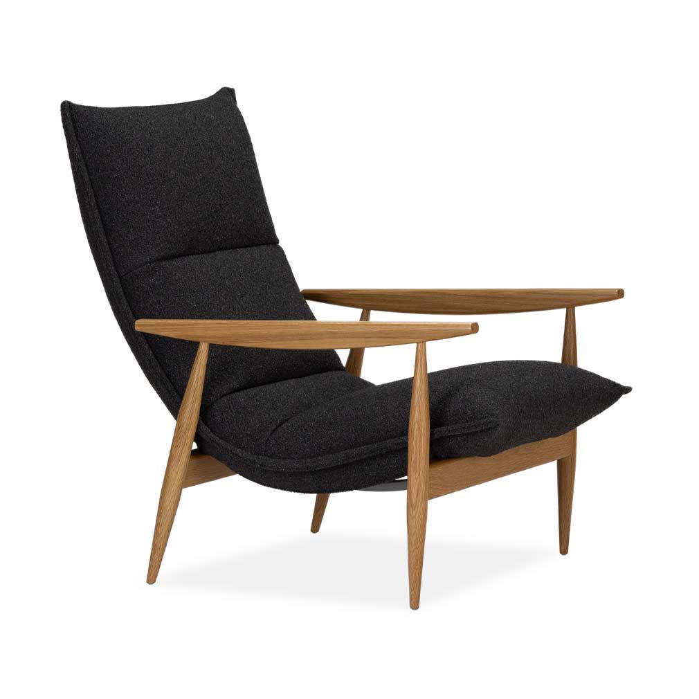 Adea Tao-tuolin vaihtopäällinen Orsetto-kangas 9821 tummanharmaa