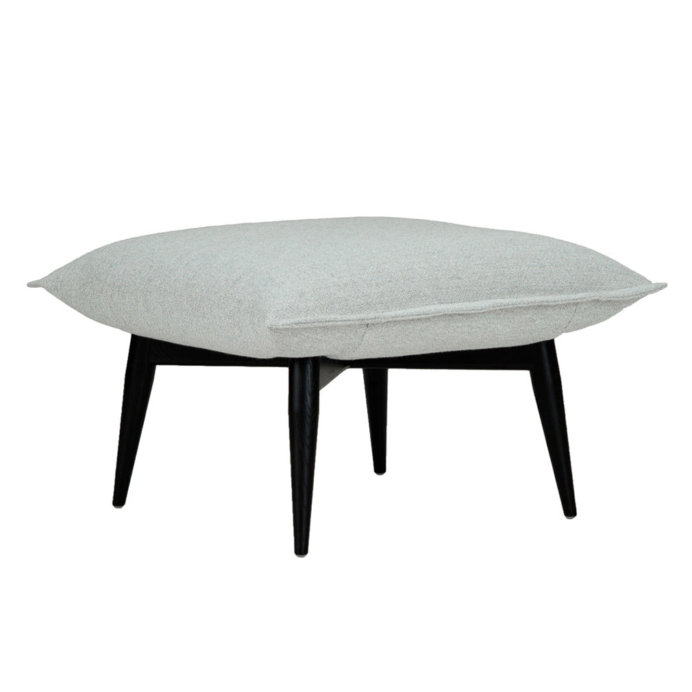 Adea Tao Ottoman Fabric Dumet 162 Light Grey