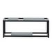 The Botanic Shelf, Black/Black, H 42 cm