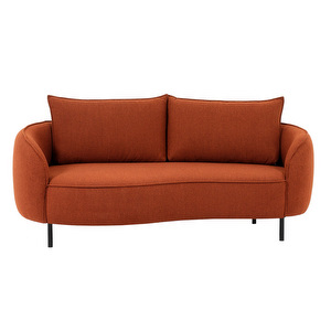 Amelie-sohva, Denno-kangas 1265 rusty orange, vasen
