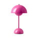Flowerpot VP9 -pöytävalaisin, tangy pink, ladattava