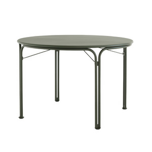 Thorvald SC98 -ruokapöytä, bronze green, ⌀ 115 cm