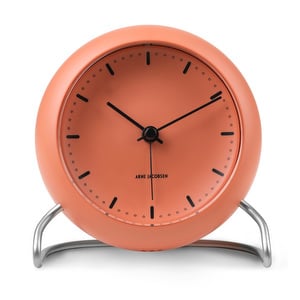 AJ City Hall Alarm Clock, Orange