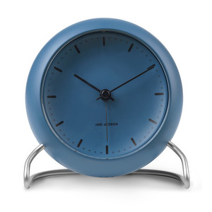 AJ City Hall Alarm Clock, Blue