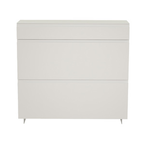 Garda 422 Shoe Cabinet, White, with Legs